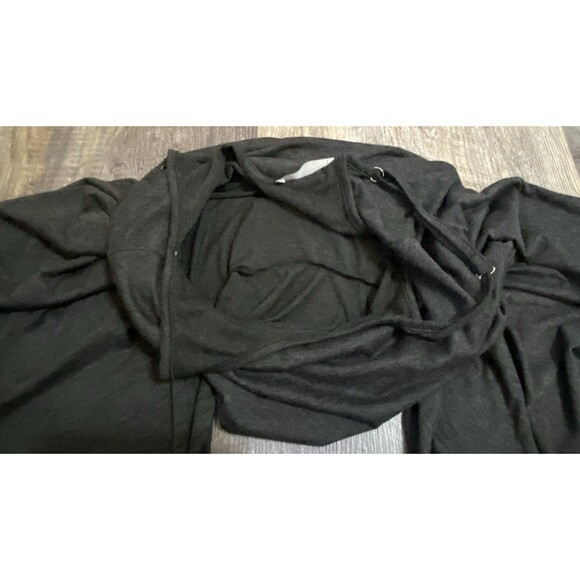 Three Bird Nest Harem Jumpsuit Women’s Black Boho Oversized Romper Size Small - Picture 4 of 11